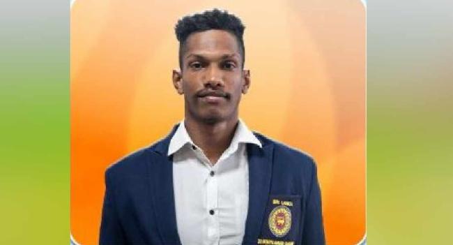 ජයත්‍ර සම්පත්ට ලෝකඩ පදක්කමක්